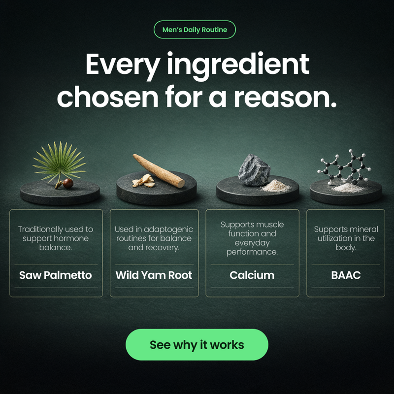 Why Vitality T-Booster by osom™?