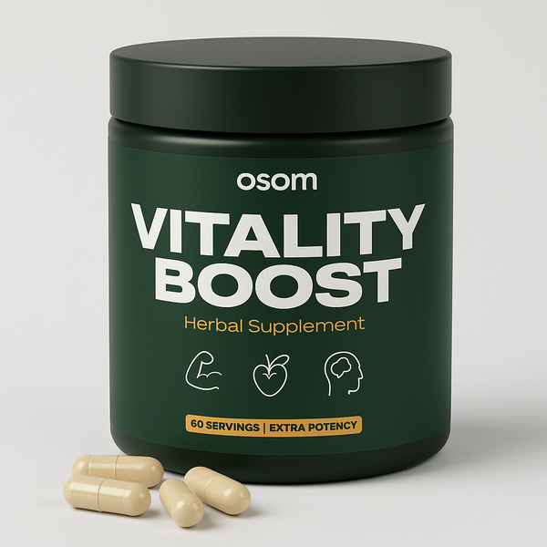 Osom Vitality is the only formula that attacks BOTH side of the hormonal inbalance