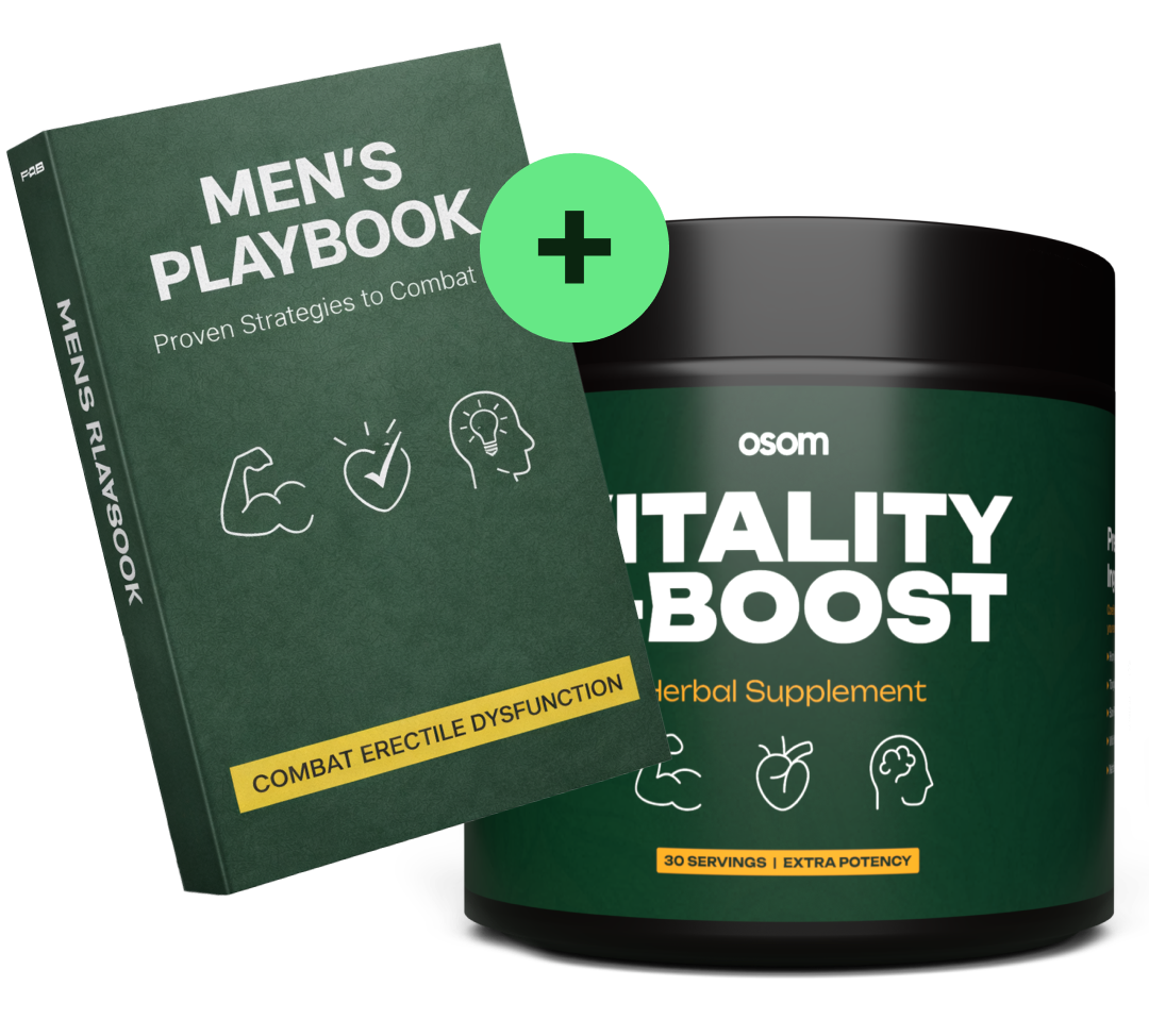 Vitality T-Booster + Free Men's Playbook